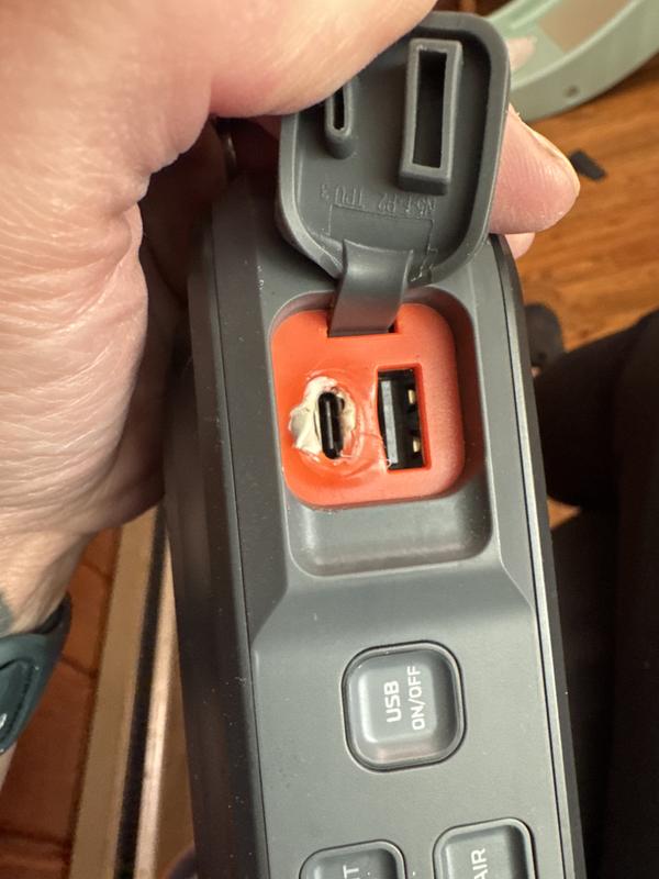 Photo submitted with review of product