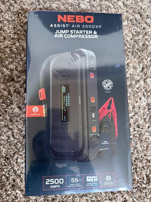 Assist Air 2500XP Jump Starter & Air Compressor