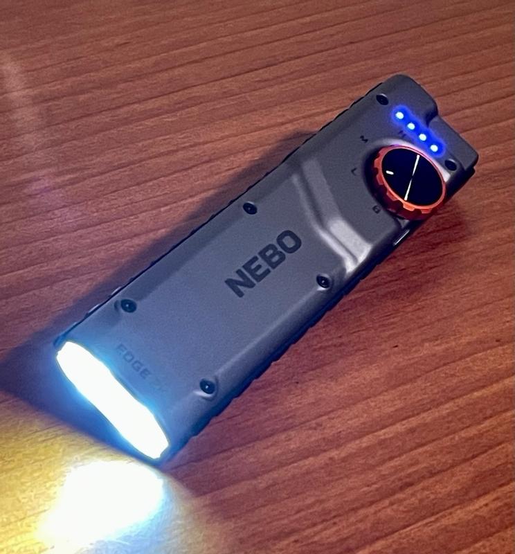nebo csi edge flashlight 2K Pocket Light grade aluminum Nebo CSI Tactical Black Flashlight