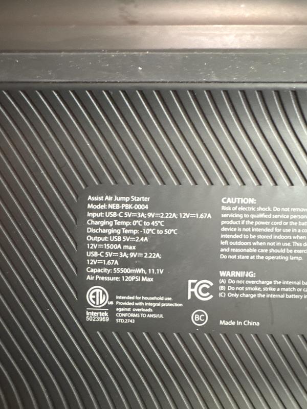 Photo submitted with review of product