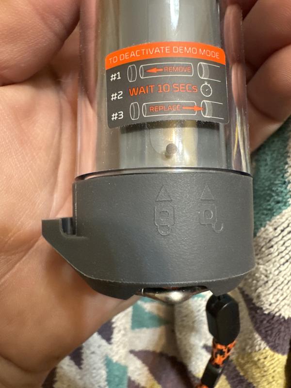 Photo submitted with review of product