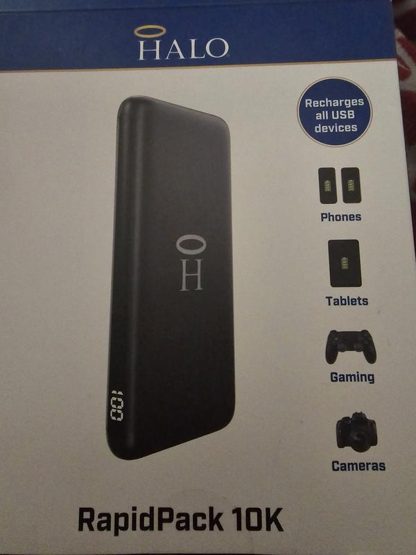 RapidPack 10K Power Bank HALO
