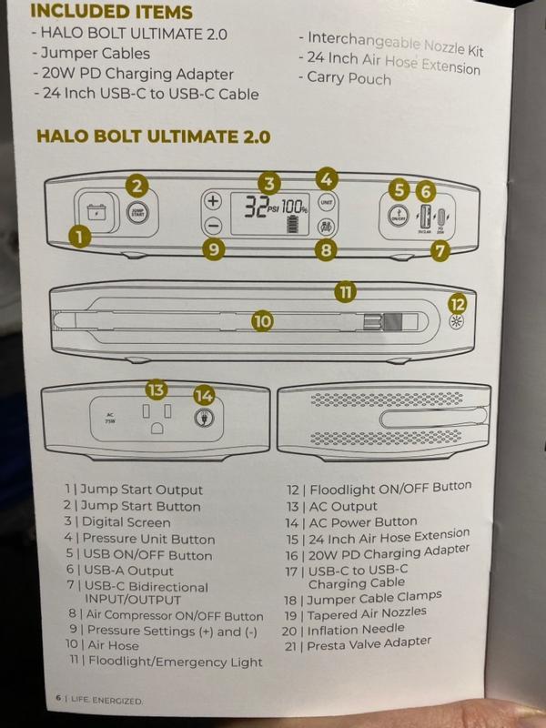 BOLT Ultimate 2.0 Jump Starter