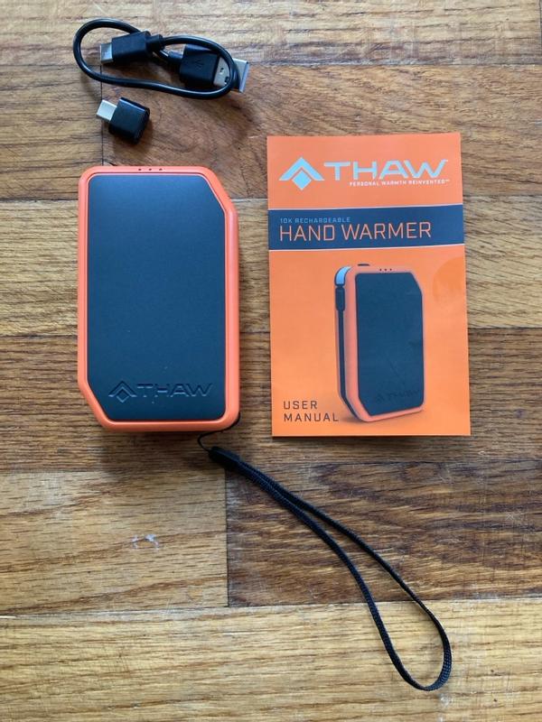 Thaw Rechargeable Hand Warmer With Intergrated Flashlight - Orange | Sportsman's Warehouse - View #10