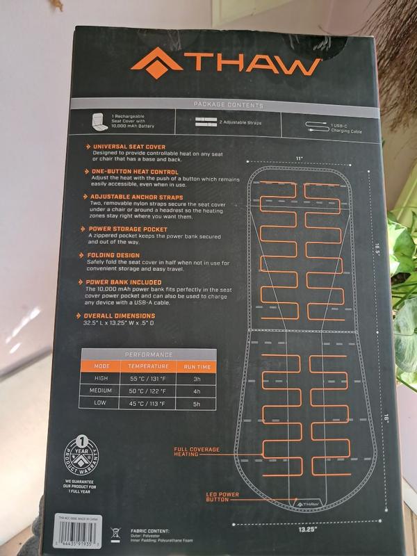 Photo submitted with review of product