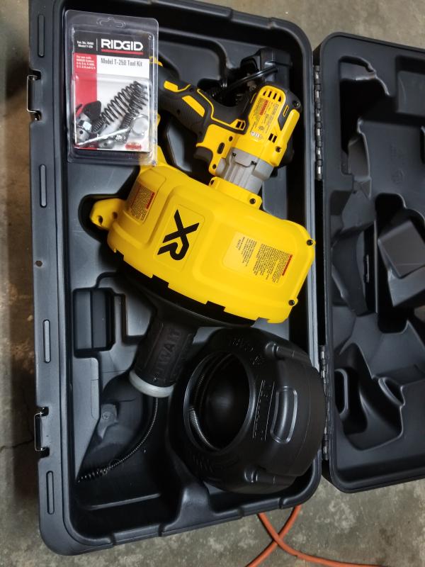 20V MAX* XR® Brushless Drain Snake Kit DEWALT atelieryuwa.ciao.jp
