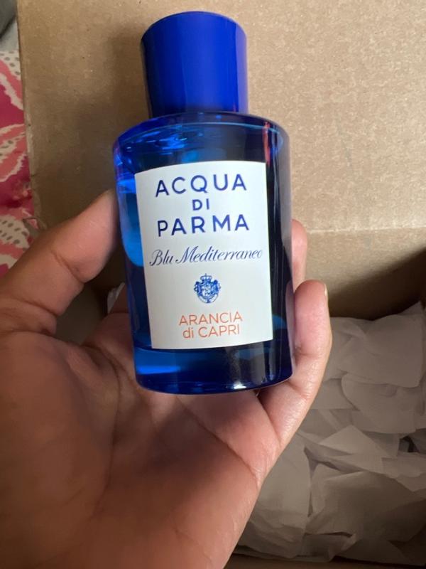  Acqua Di Parma Blue Mediterraneo Arancia Di Capri Eau de  Toilette Spray for Men, 2.5 Ounce : Beauty & Personal Care