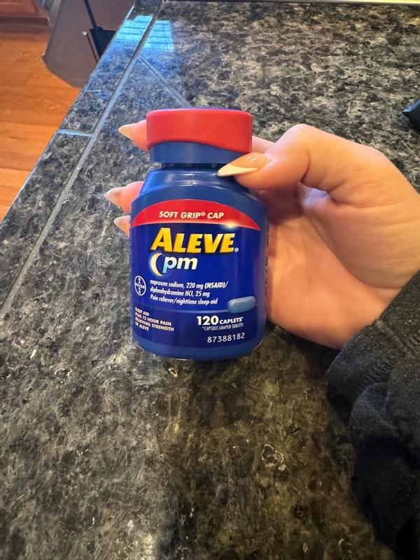 The Power of Aleve® (naproxen sodium) Soft Grip Cap