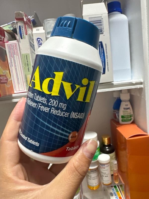 Advil Ibuprofen 200mg Pain Reliever & Fever Reducer – 360 Tablets (2 Pack) – Exp 10/2028
