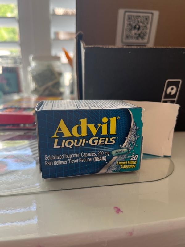 Advil Liqui-Gels minis (160 Count) Pain Reliever / Fever Reducer Liquid  Filled Capsule, 200mg Ibuprofen, Easy to Swallow, Temporary Pain Relief |  Meijer
