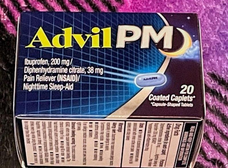 Advil PM Pain Reliever and Sleep Aid, 80 Caplets