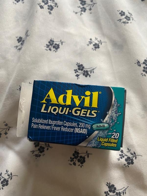 Advil Liqui-Gels Minis Ibuprofen Pain Reliever & Fever Reducer