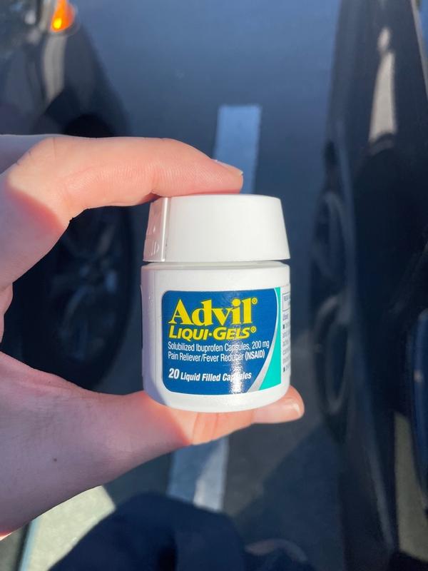 Advil Pain Reliever/fever Reducer Liqui-gel Minis - Ibuprofen (nsaid) :  Target