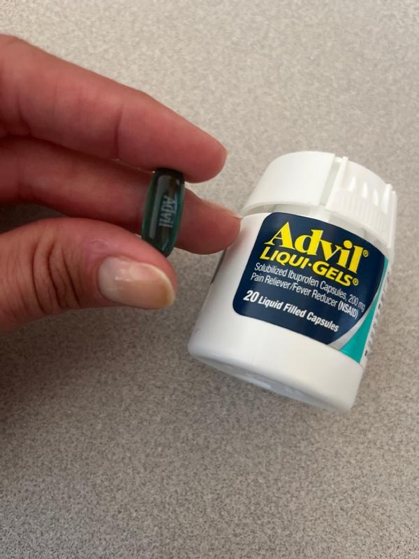 Kirkland Ibuprofen 400mg Extra Strength Liquid Gel Capsules Dosage