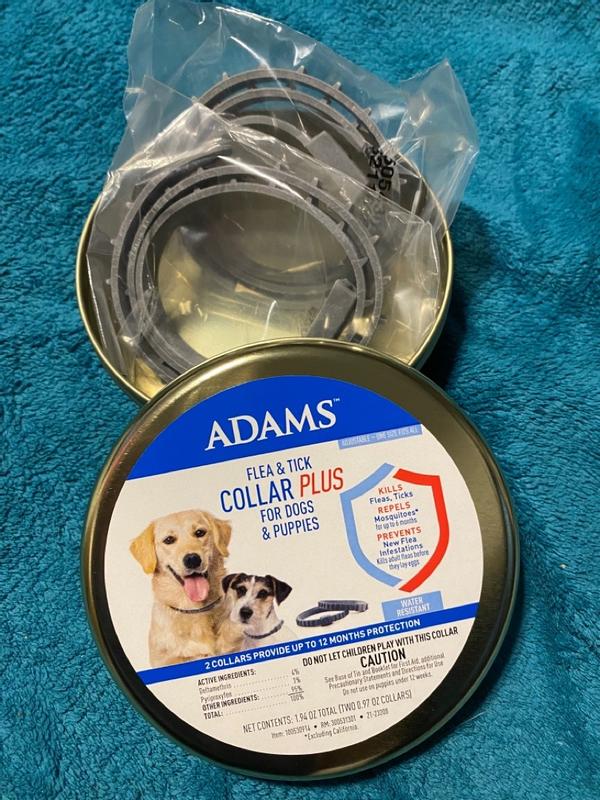 Adams Flea and Tick Plus for Dogs and Puppies Collar Flea and Tick Treatment Pet Size Any in the Pet Flea Tick Treatments department at Lowes