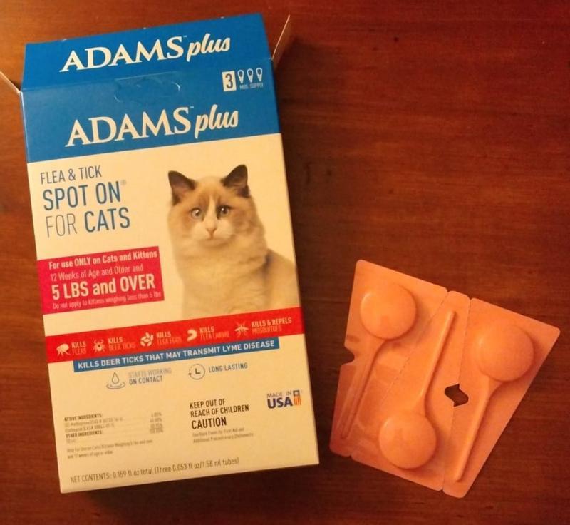 Adams flea and tick spot outlet on