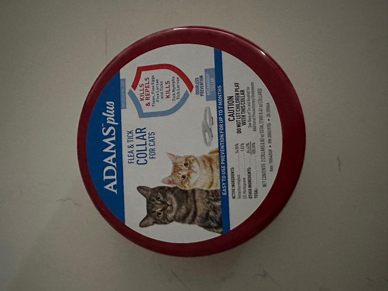 Adams plus cat flea collar best sale