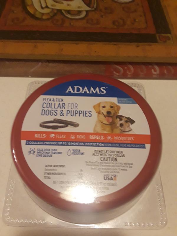 are adams flea collars safe for dogs