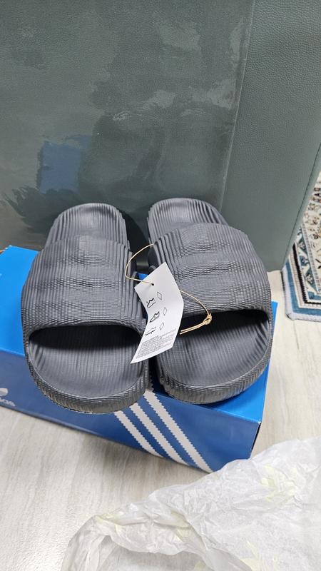 adidas gazelle silver green womens ADILETTE 22 
