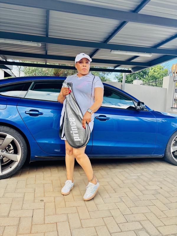 On my way to the tennis courts