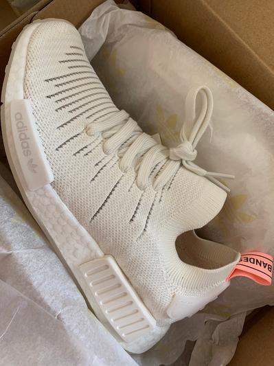 adidas gazelle silver green womens adidas NMD_W1 Shoes - Women's - Core Black / Cloud White / Grey Five main image 1
