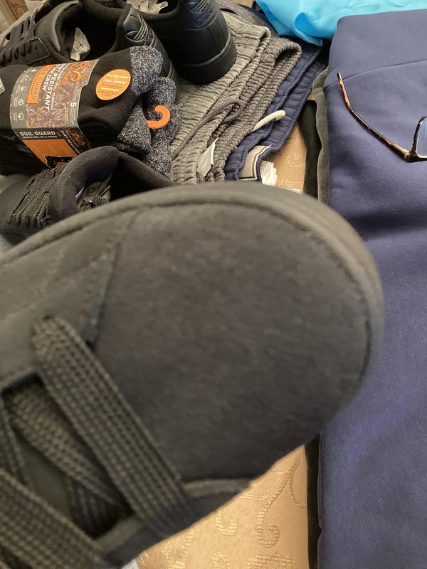 Customer photo for "The  suede is rough shoe print on  top of toe"