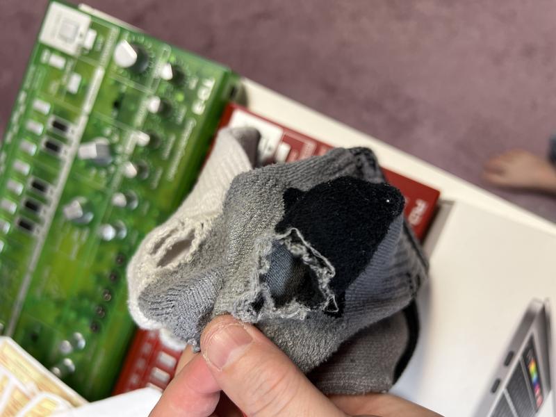 Photo submitted with review of product