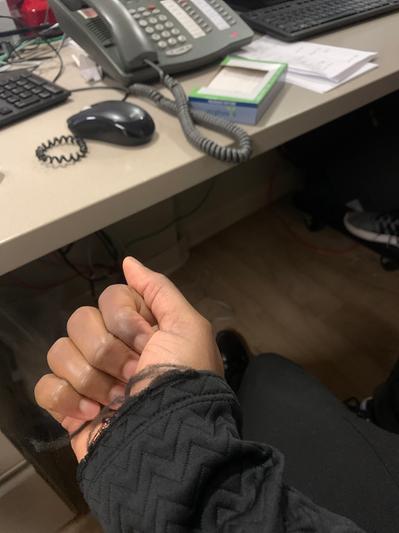 Photo submitted with review of product