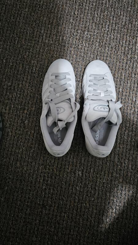adidas Originals Campus Men's Leather Casual Shoe - White/Green