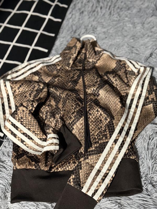 adidas Originals Snakeskin Print Track Jacket (Women) | Nordstrom