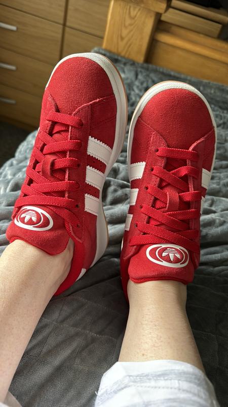 adidas gazelle silver green womens Adidas Campus 00s Better Scarlet (Kids) (HQ7041) main image 1