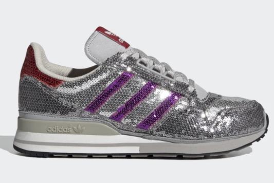 Adidas Women s ZX 500 Sequin Low Top Sneakers Bloomingdale s