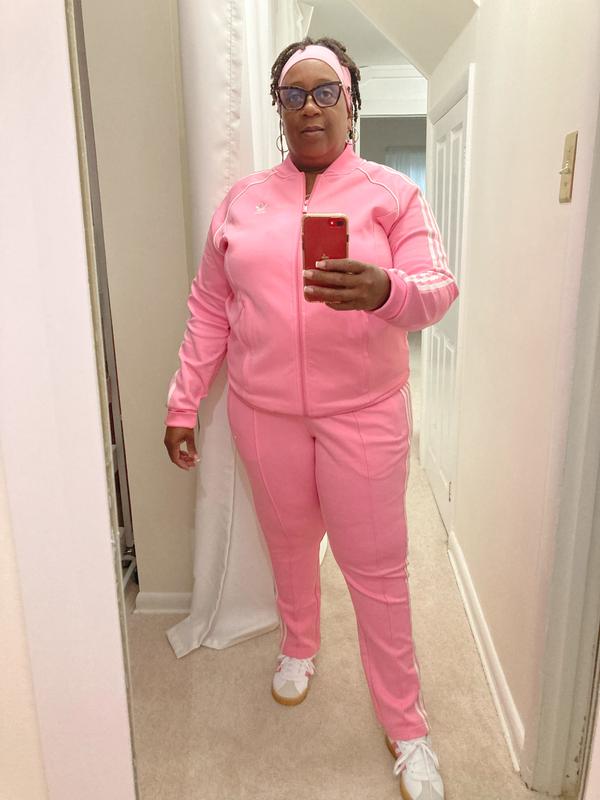 Adidas sst track jacket vapour pink sale