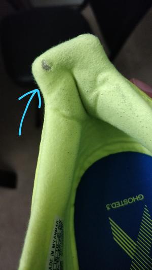 Photo submitted with review of product