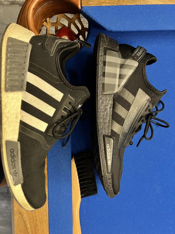 adidas gazelle silver green womens Shop Black Mens NMD R1 Lace Up Sneakers – Shoebacca main image 1