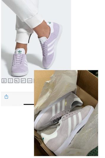 Customer photo for "color does not match"