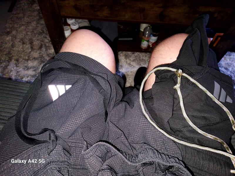 Customer photo for "Great garment, bad drawstring."