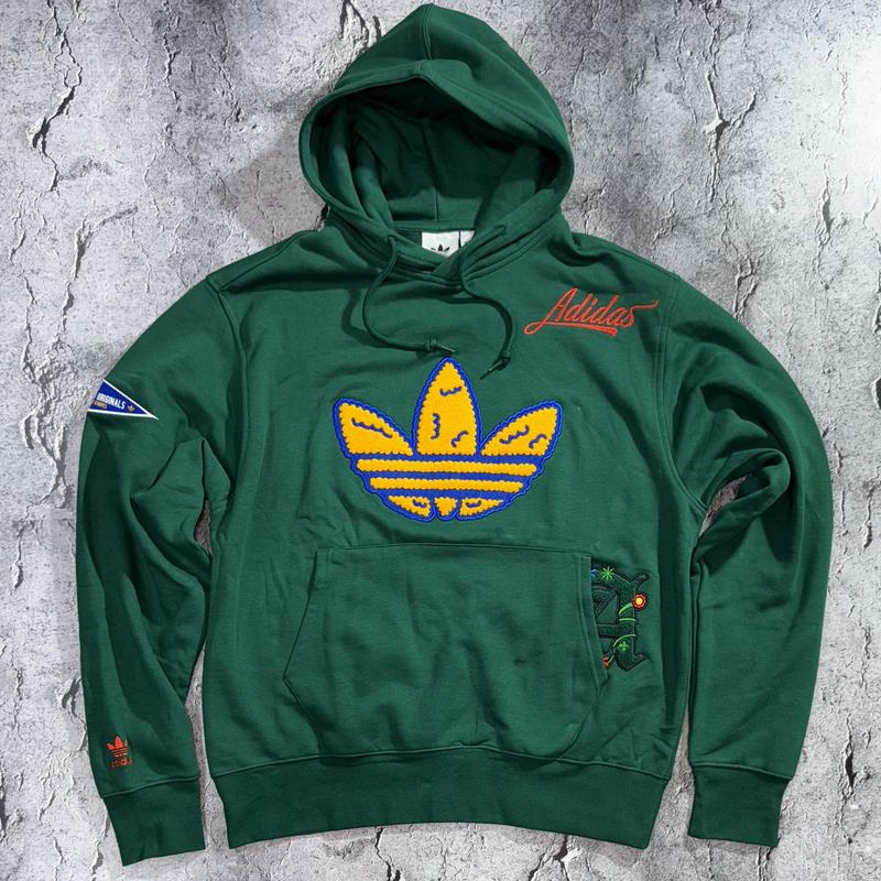 adidas Men s Collegiate Badge Pullover Hoodie Hibbett City Gear