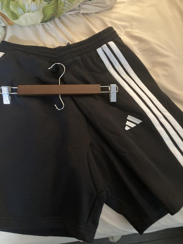 Men's Essential Three Stripes Fleece Shorts