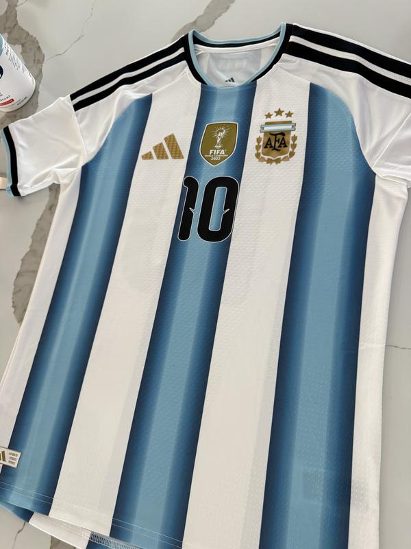 adidas Adult Argentina Lionel Messi #10 2026 Home Authentic Jersey