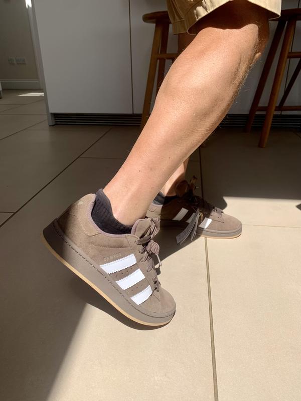 adidas gazelle silver green womens Adidas Men Campus Human Made Shoe – Extra Butter main image 0