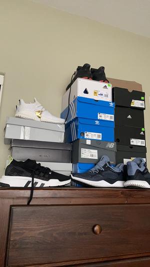 Customer photo for "Adidas is the only brand i wear. The most comfortable shoe i have ever worn. I’m a massage therapist for professional hockey and on my feet a lot."
