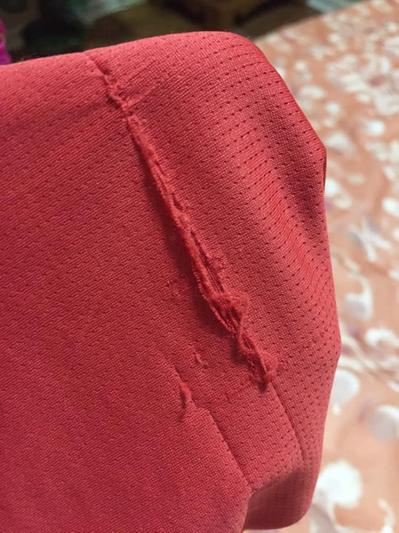 Photo submitted with review of product