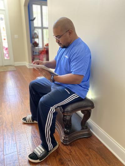 Photo submitted with review of product