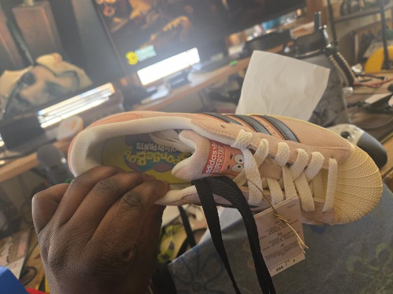 Customer photo for "Best shoes for SpongeBob fans"