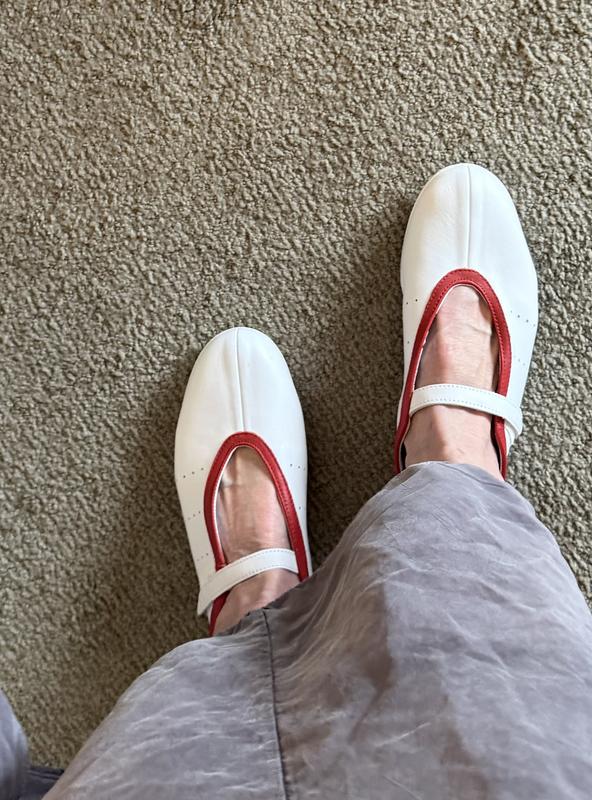 Customer photo for "Wonderfully Unusual Mary Janes"