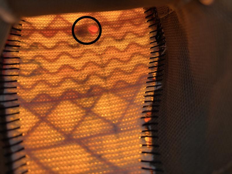 Photo submitted with review of product