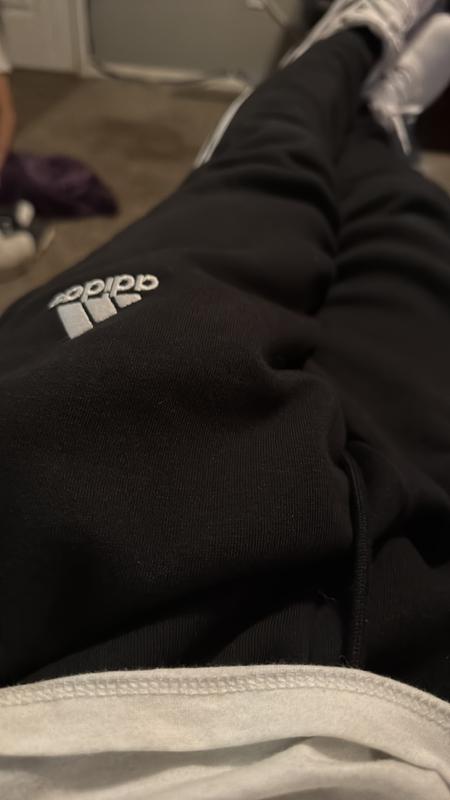 adidas Men s Essentials 3 Stripes Regular Fit Fleece Joggers Macy s