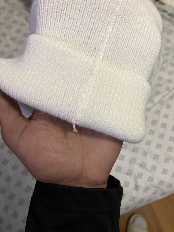 Customer photo for "Comfy hat but maybe I got a bad one"