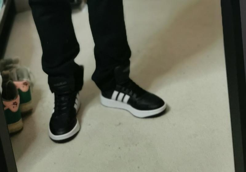 adidas Men's Hoops 3.0 Mid Classic Vintage-Like Casual Sneakers from Finish  Line - Macy's